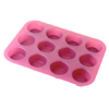 Silicone 12 cup  muffin cake mould SP1307