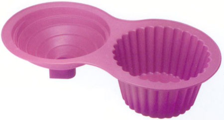 Silicone 10 cup muffin cake mould SP1320
