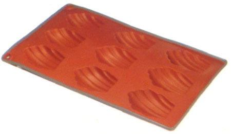 Silicone 9 cup madelaine muffin cake mould SP1905