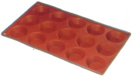 Silicone 15 cup tartlet muffin cake mould SP1906