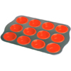 Silicone 12 cup muffine mould SP1602